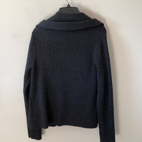 Eileen Fisher Open Front Wool Cardigan - Size M - Picture 8 of 8